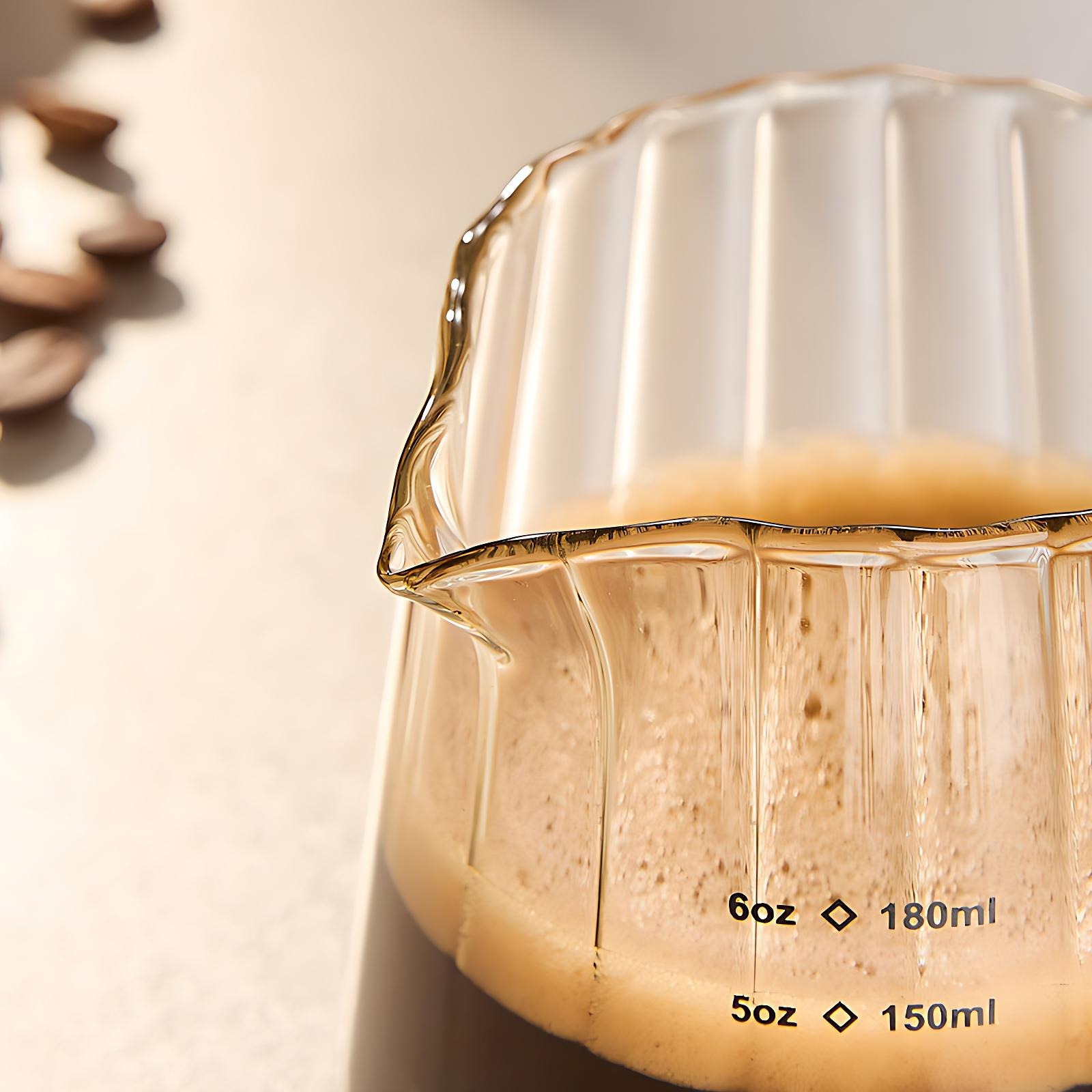 OANKR 6 oz Glass Measuring Cup - Espresso Shot Glass ulasan dan harga