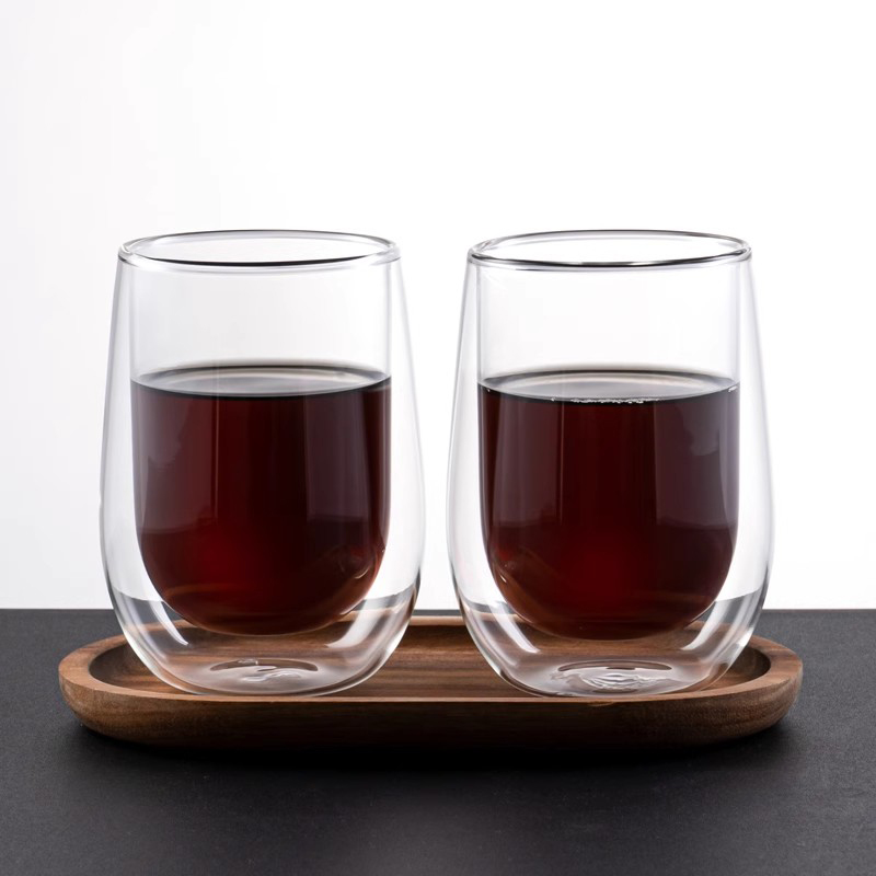 2/4pcs Double Wall Espresso Cu - Espresso Shot Glass ulasan dan harga