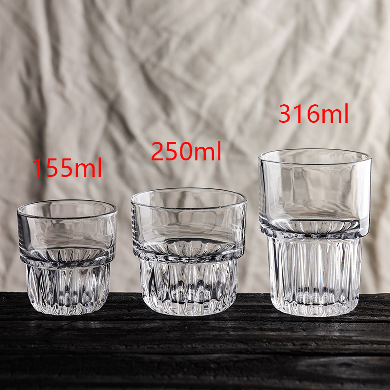 155ml/250ml/316ml Coffee Mug H - Espresso Shot Glass ulasan dan harga