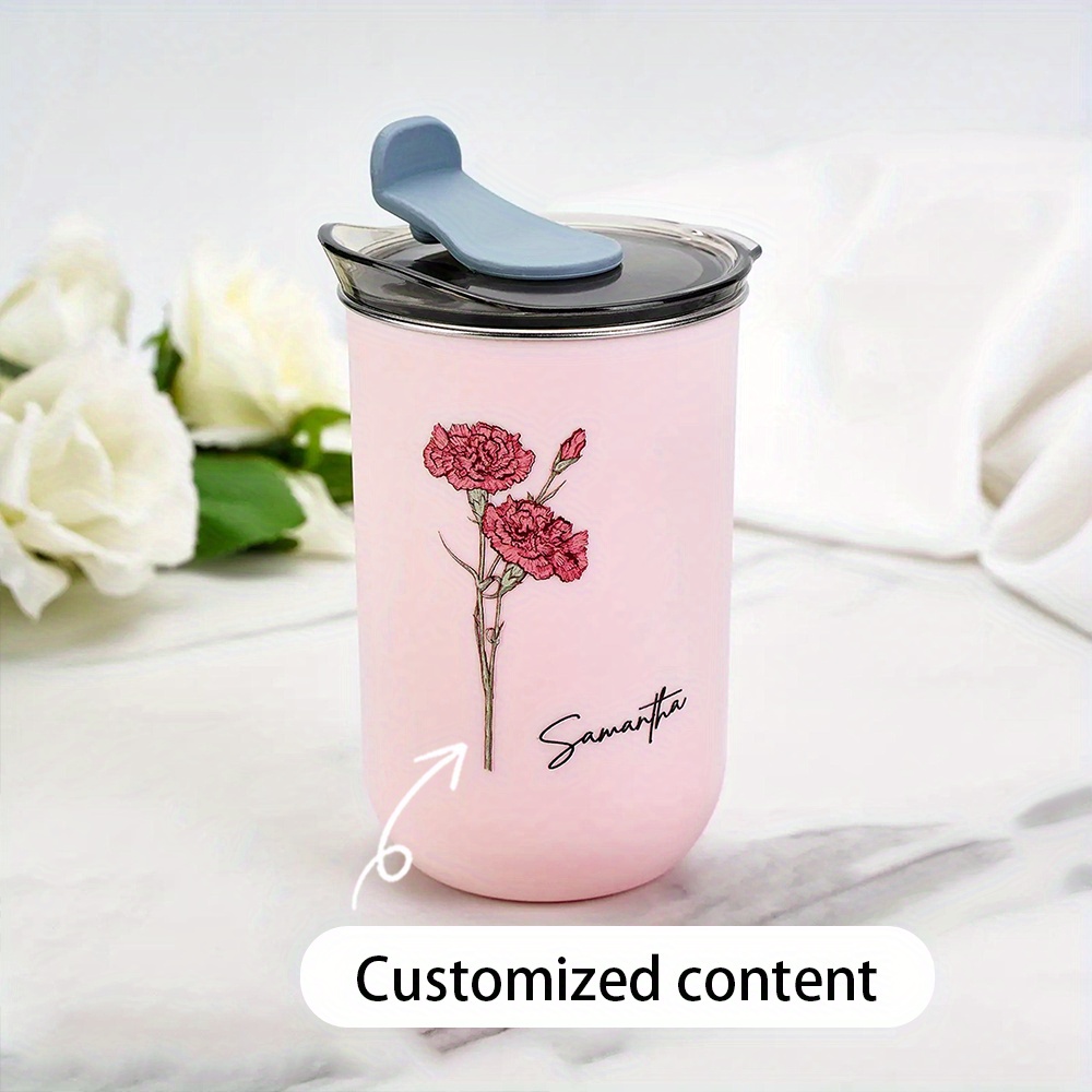 Personalized Birth Flower Coff - Coffee Equipment With Name ulasan dan harga