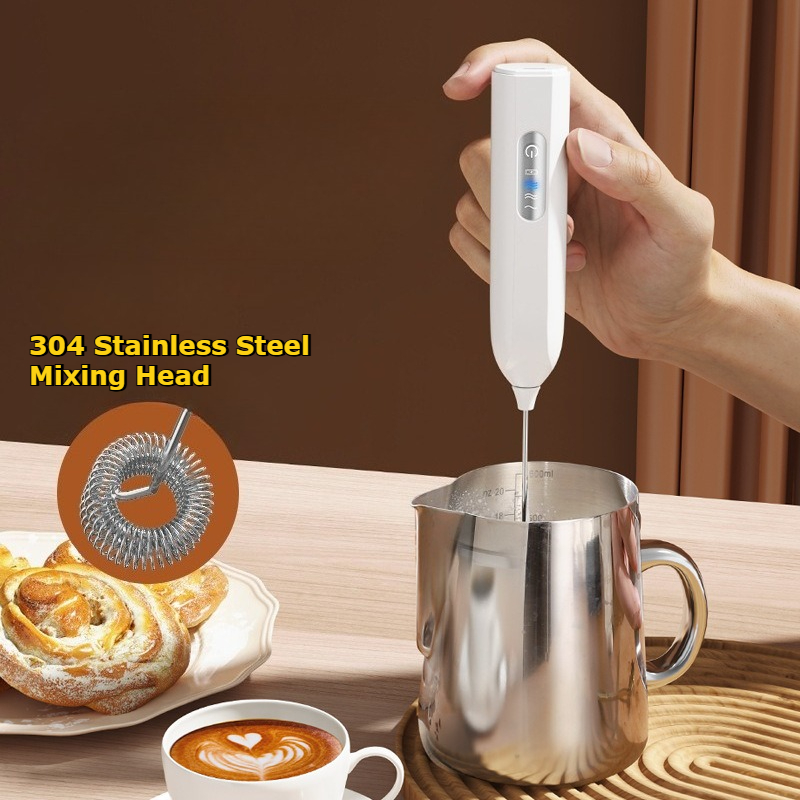 New Handheld Electric Milk Fro - Coffee Equipment For Home ulasan dan harga