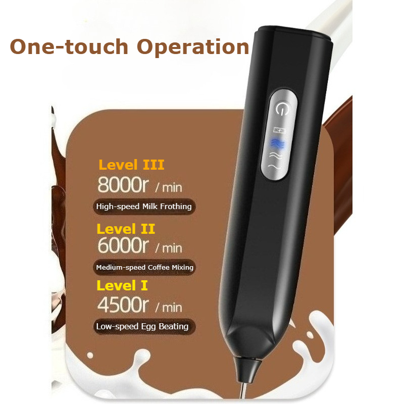 New Handheld Electric Milk Fro - Coffee Equipment For Home ulasan dan harga