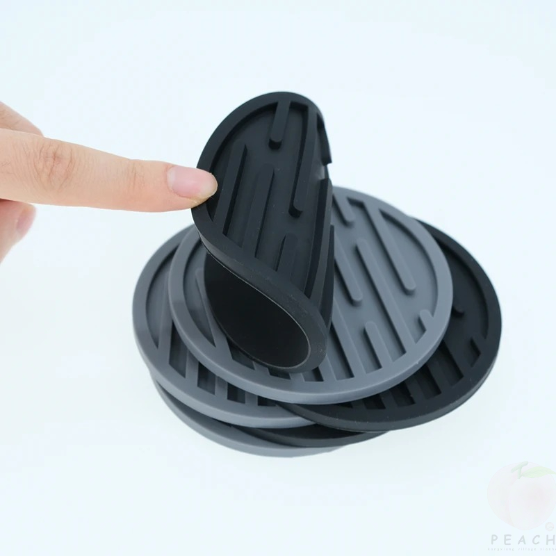 10cm Silicone Coasters Round H - Espresso Shot Glass ulasan dan harga
