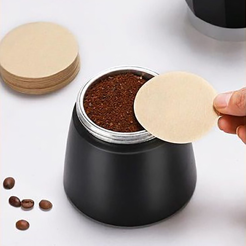 100Pcs Round Coffee Filter Pap - Coffee Equipment For Home ulasan dan harga
