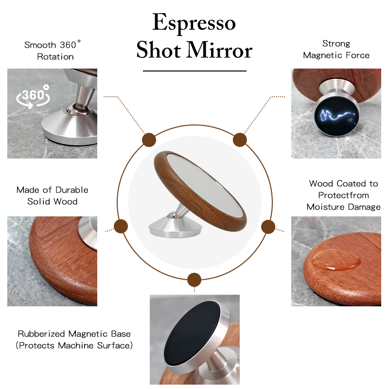 Espresso Shot Mirror Magnetic  - Espresso Shot Glass ulasan dan harga