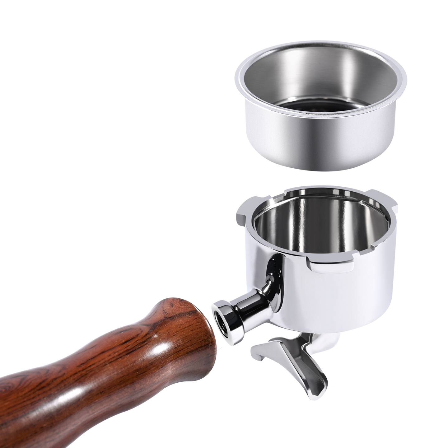 51mm Double Spout Coffee Porta - Coffee Equipment ulasan dan harga