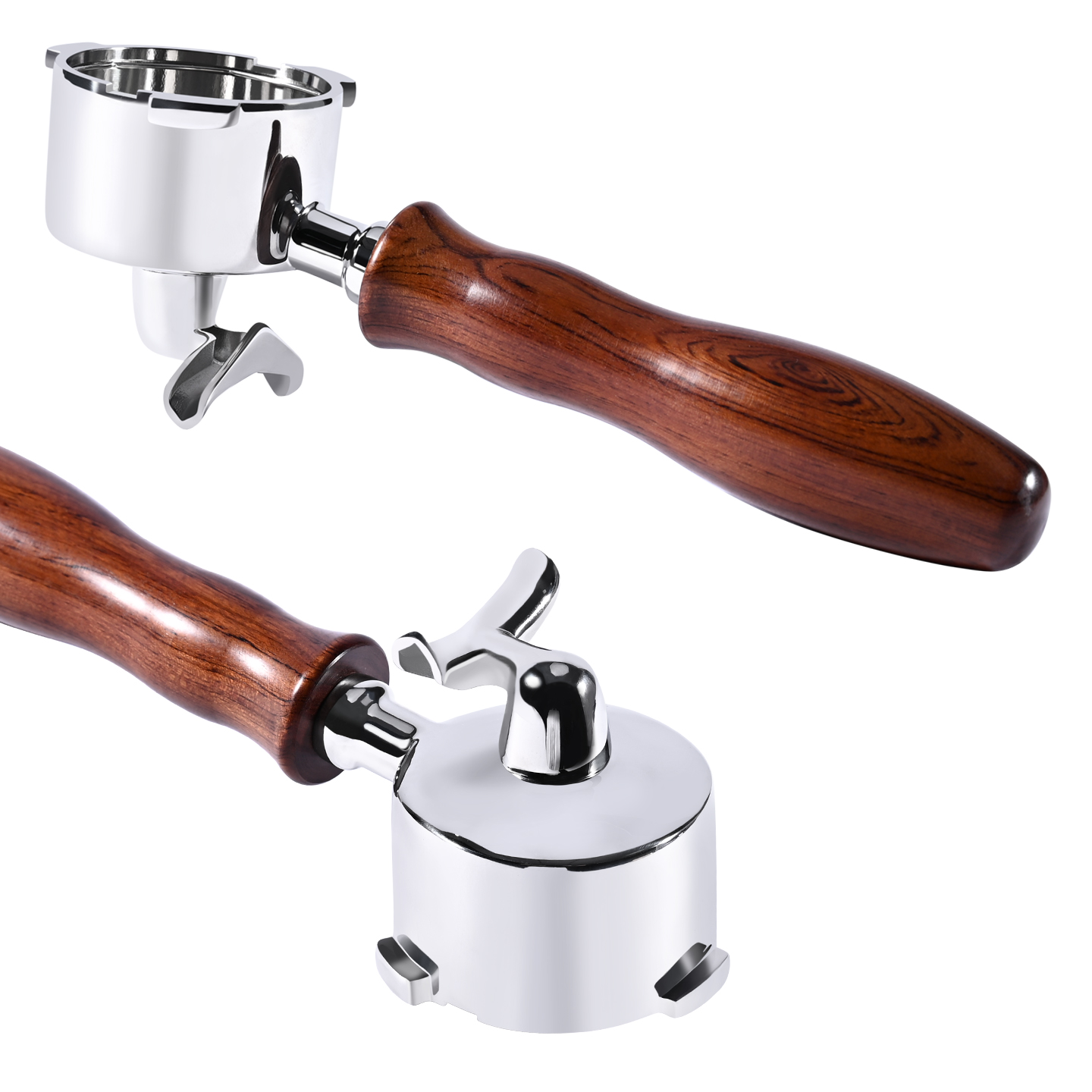 51mm Double Spout Coffee Porta - Coffee Equipment ulasan dan harga