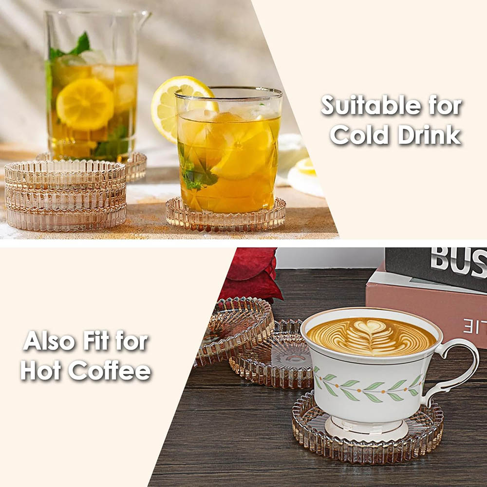 Modern Amber Glass Coasters fo - Espresso Shot Glass ulasan dan harga