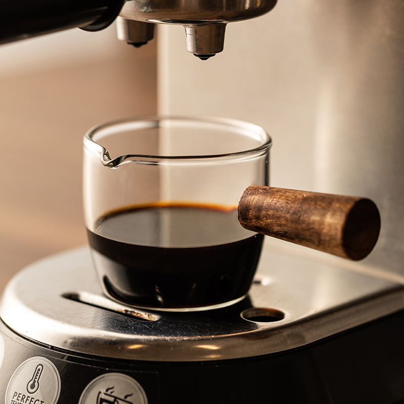 50-250ml Wood Handle Glass Esp - Espresso Shot Glass ulasan dan harga