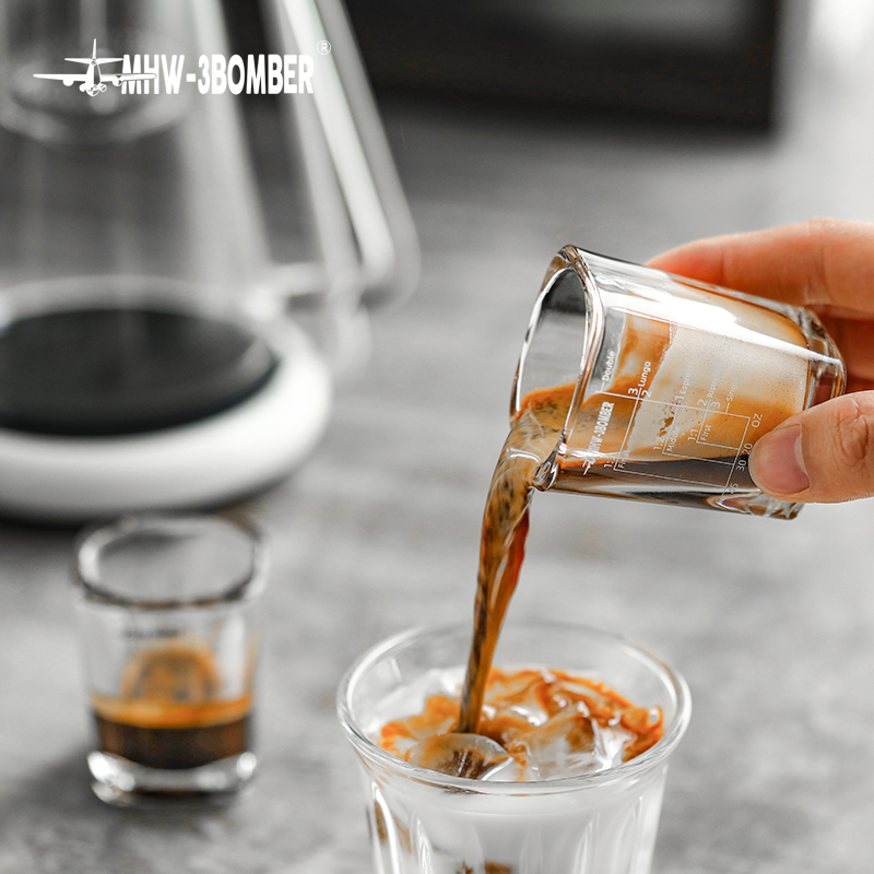 MHW-3BOMBER Ounce Espresso Mea - Espresso Shot Glass ulasan dan harga