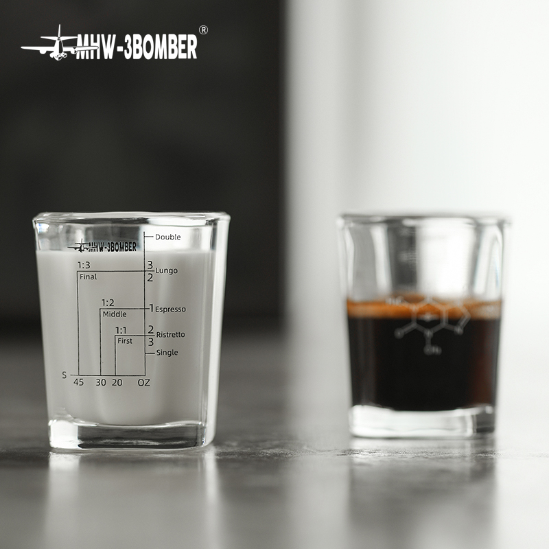 MHW-3BOMBER Ounce Espresso Mea - Espresso Shot Glass ulasan dan harga